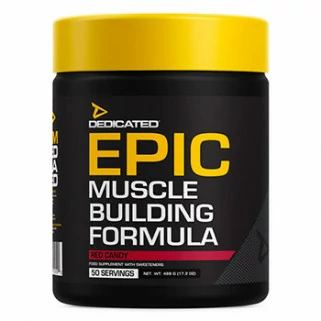 dedicated epic II 488g pre workout