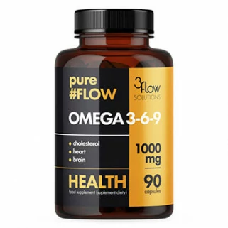Omega 3-6-9 1000 mg 90cps 3 flow solution