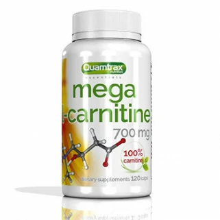 mega l-carnitine 120cps quamtrax