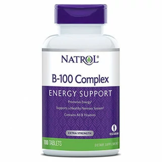 b-100 complex 100tab natrol