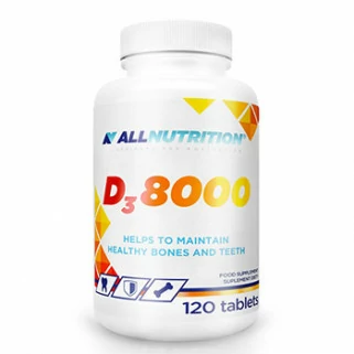 Vitamina D3 8000 120 tabs all nutrition