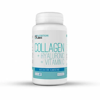 Collagen + Hyaluronic + Vitamin C 120 cps Nutrition Labs