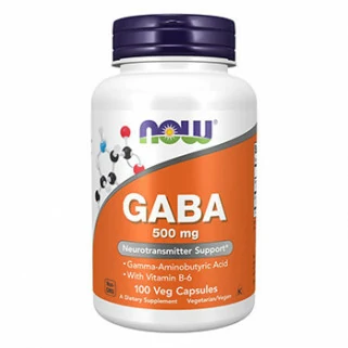 Gaba 500mg 100 Vcaps now foods