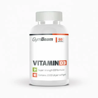 gymbeam vitamin d3 2000iu 60cps