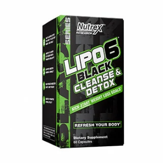 Lipo 6 Black Cleanse & Detox 60cps nutrex research