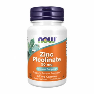Zinc Picolinate 50mg 60cps now foods