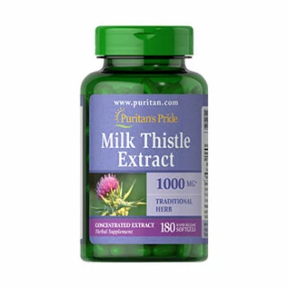 Milk Thistle Extract 1000mg 180cps puritan's pride