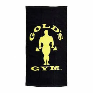 Towel One Size - Black Gold Gold's Gym