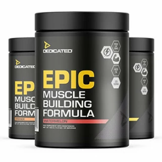 dedicated epic II 425g pre workout