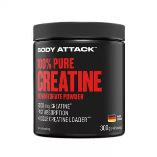 100 % Pure Creatine 300 gr Body Attack