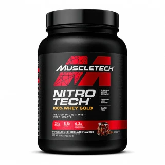 Nitro Tech 100% Whey Gold 908 gr Muscletech