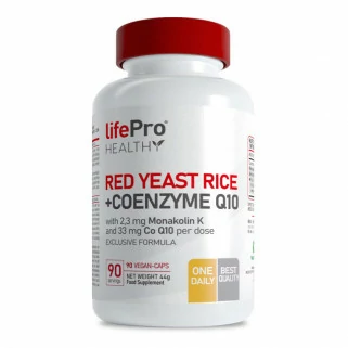 Red Yeast Rice + Coenzime Q10 90 cps Life Pro Nutrition
