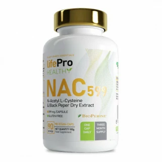 NAC 599 mg 90 Vcps Life Pro