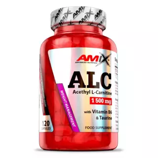 ALC with Taurine + Vitamin B6 120 cps Amix