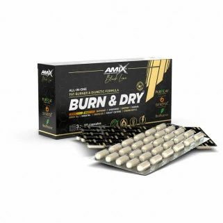 Black Line Burn & Dry Blister 90 cps Amix