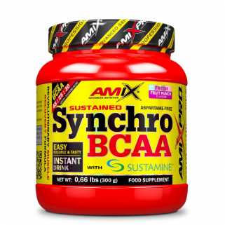 Synchro BCAA + Sustamine - 300g Fruit Punch AmiXpro® series AMIX