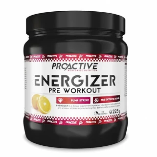 energizer pre workout 225g proactive