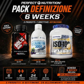 Perfect Nutrition Pack Definizione 6 Weeks