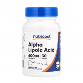 Alpha Lipoic Acid 600 Mg 60 vcps Nutricost