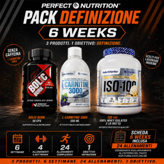 Perfect Nutrition Pack Definizione 6 Weeks