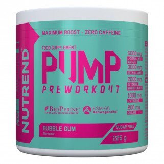 Pump Pre-Workout 225 gr Nutrend